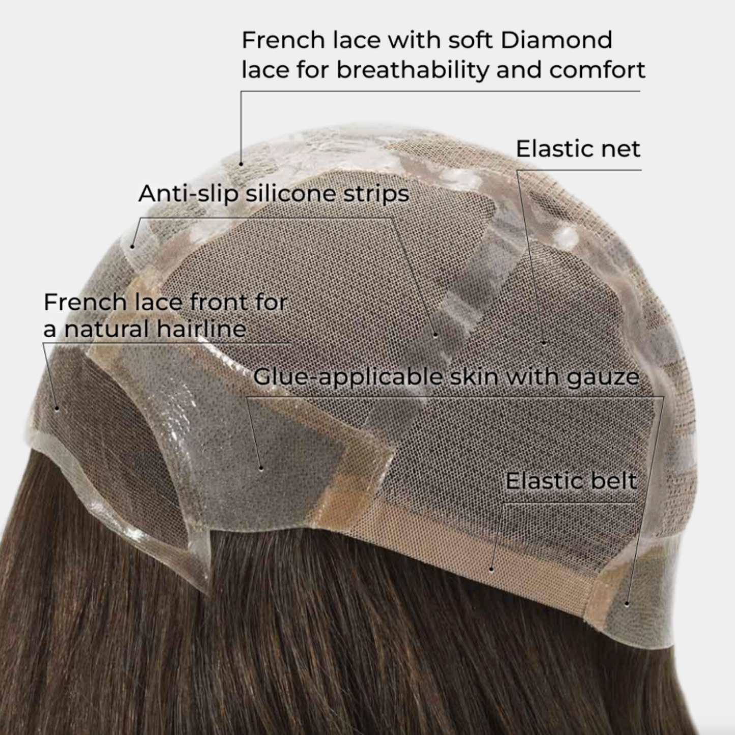 NATALIE Medical Grade Wig