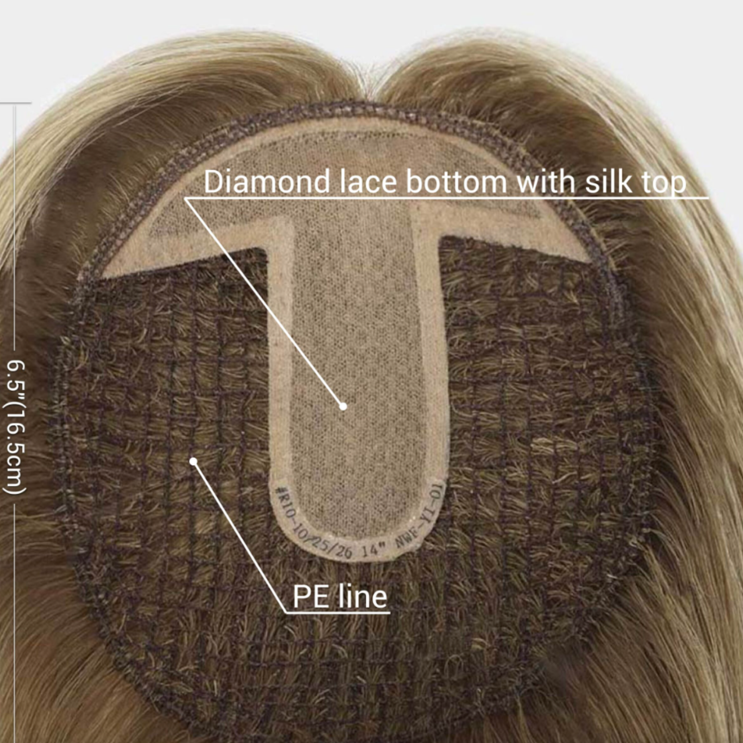 TEENA Integration Hair Topper