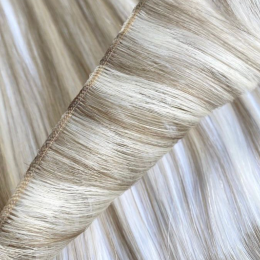 Machine Weft Hair Extensions 14"-16"