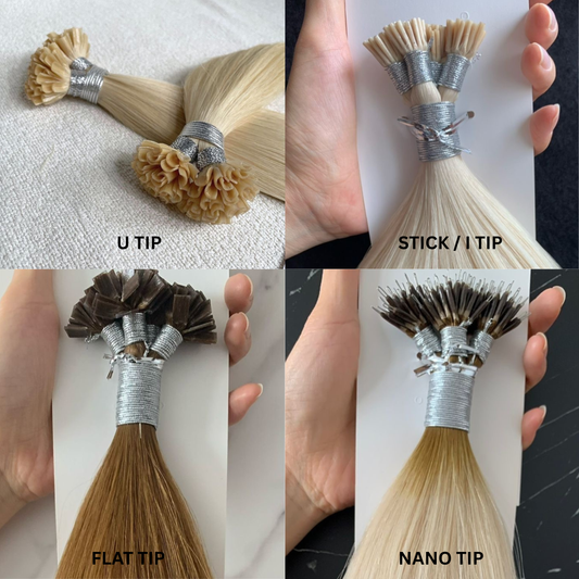 Tipped Hair Extensions 14" - 16"